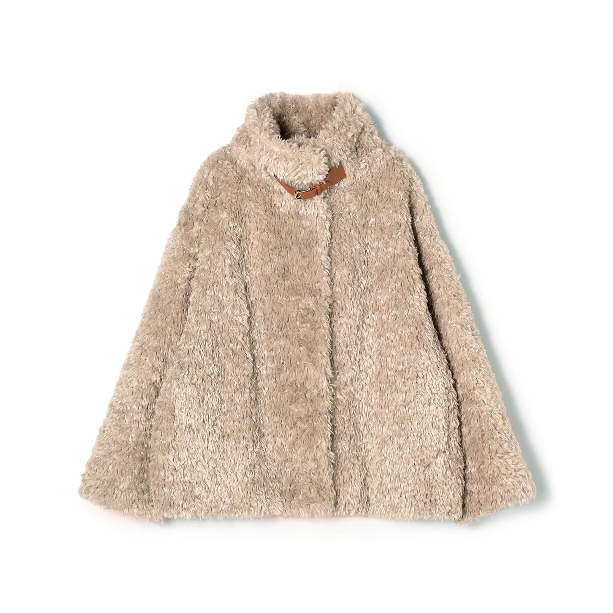 HERNO カーリーエコファー レザーベルトブルゾン｜トゥモローランド