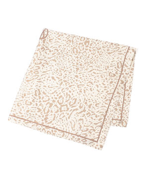 LE SCARF レオパード シルクスカーフ