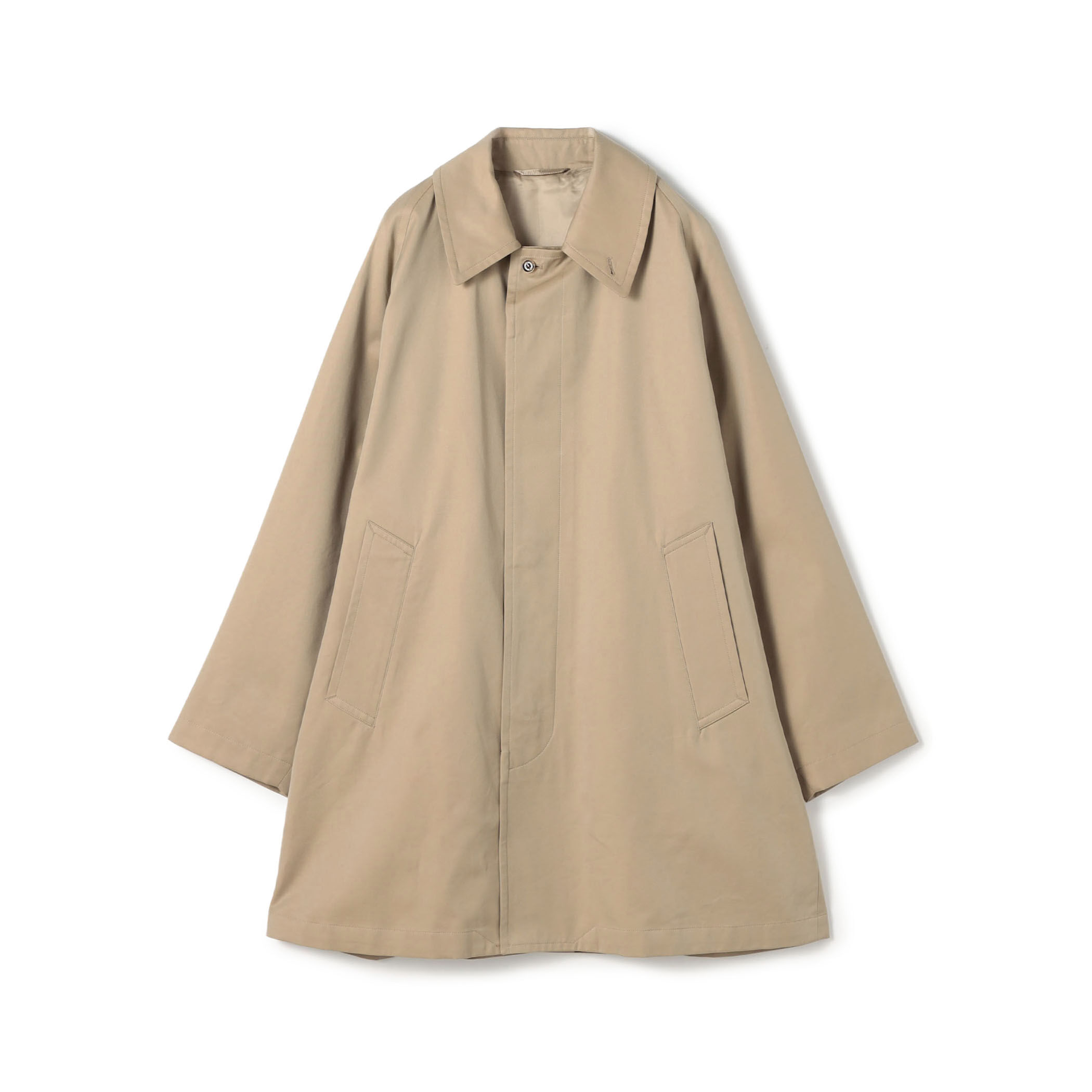 WEB先行予約・別注】INVERTERE コットンシルクギャバジン ステンカラー