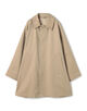 【WEB先行予約・別注】INVERTERE コットンシルクギャバジン ステンカラーコート