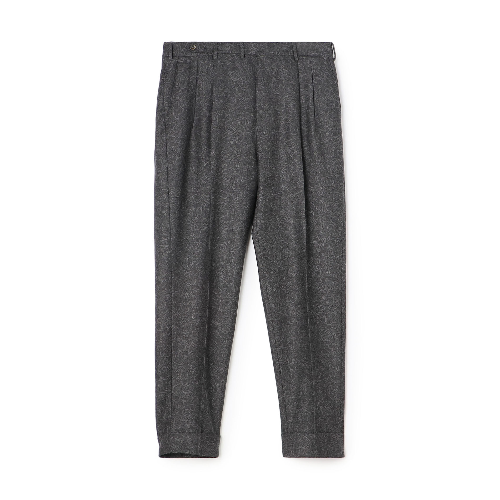 PT TORINO Carrot Fit ウール 2プリーツパンツ