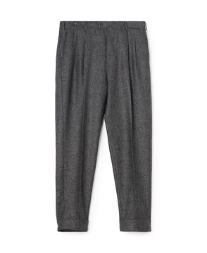 PT TORINO Carrot Fit ウール 2プリーツパンツ