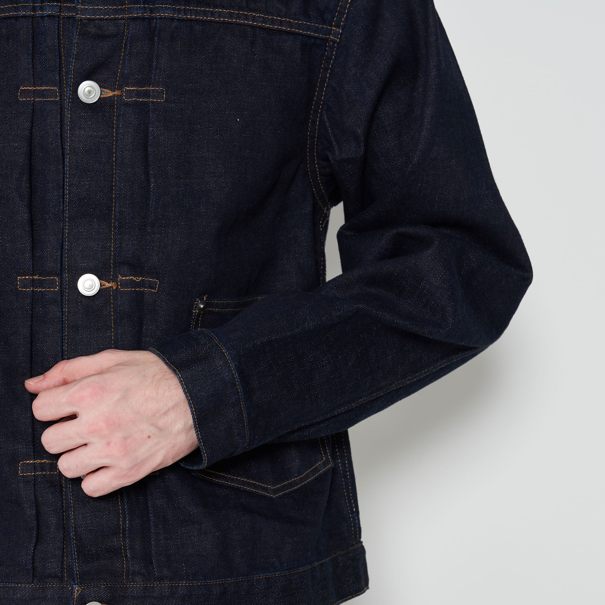 古着 70s USA製 Levi's 70505-0217 4th 濃紺 インディゴ デニム