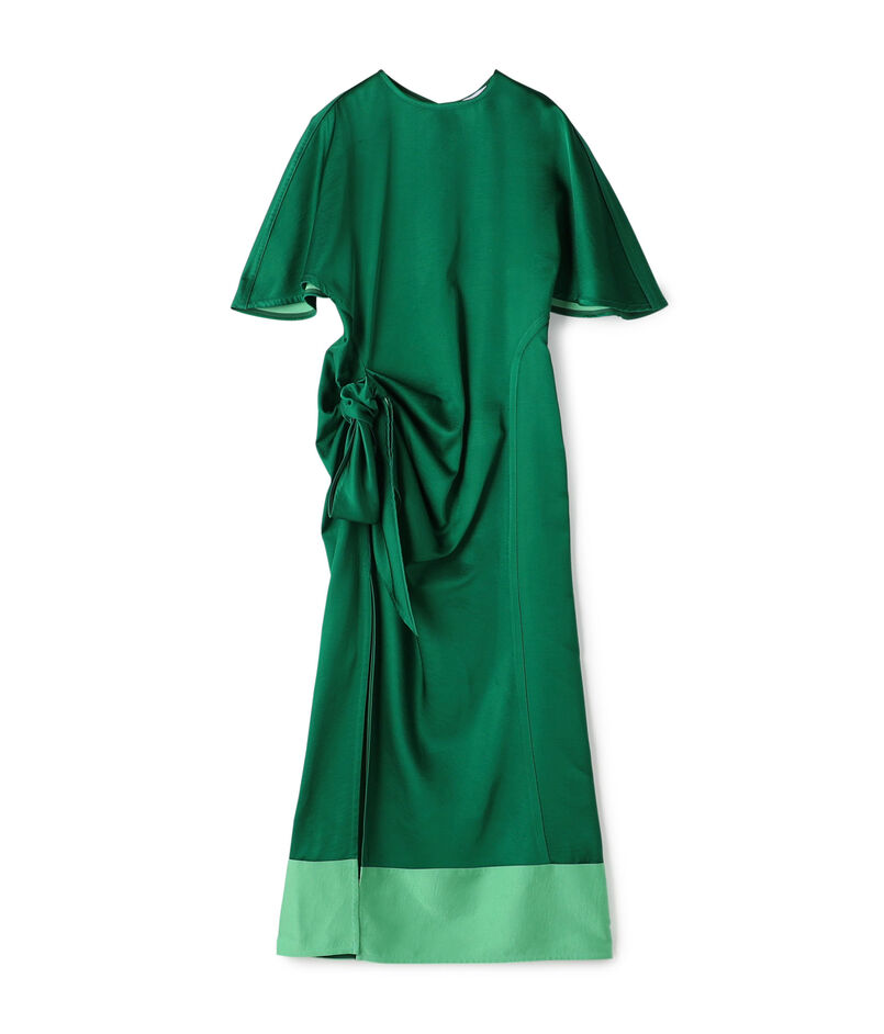 ROSIE ASSOULIN Sash & Slit Dress