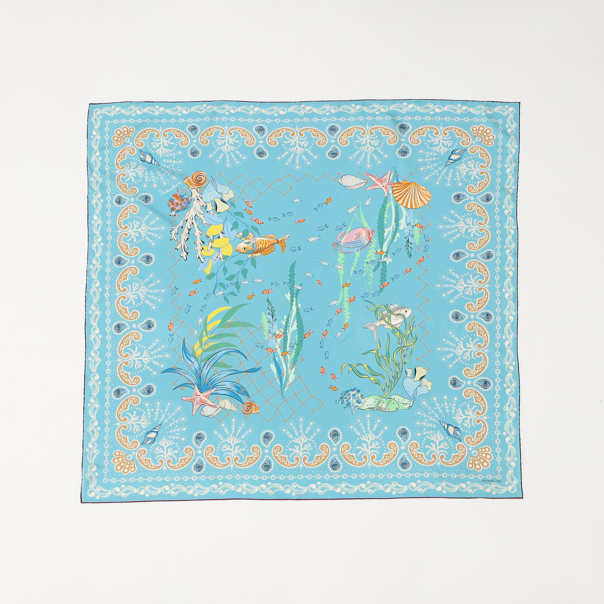 MANTERO 1902 CORAL GARDEN シルクスカーフ｜トゥモローランド 公式サイト