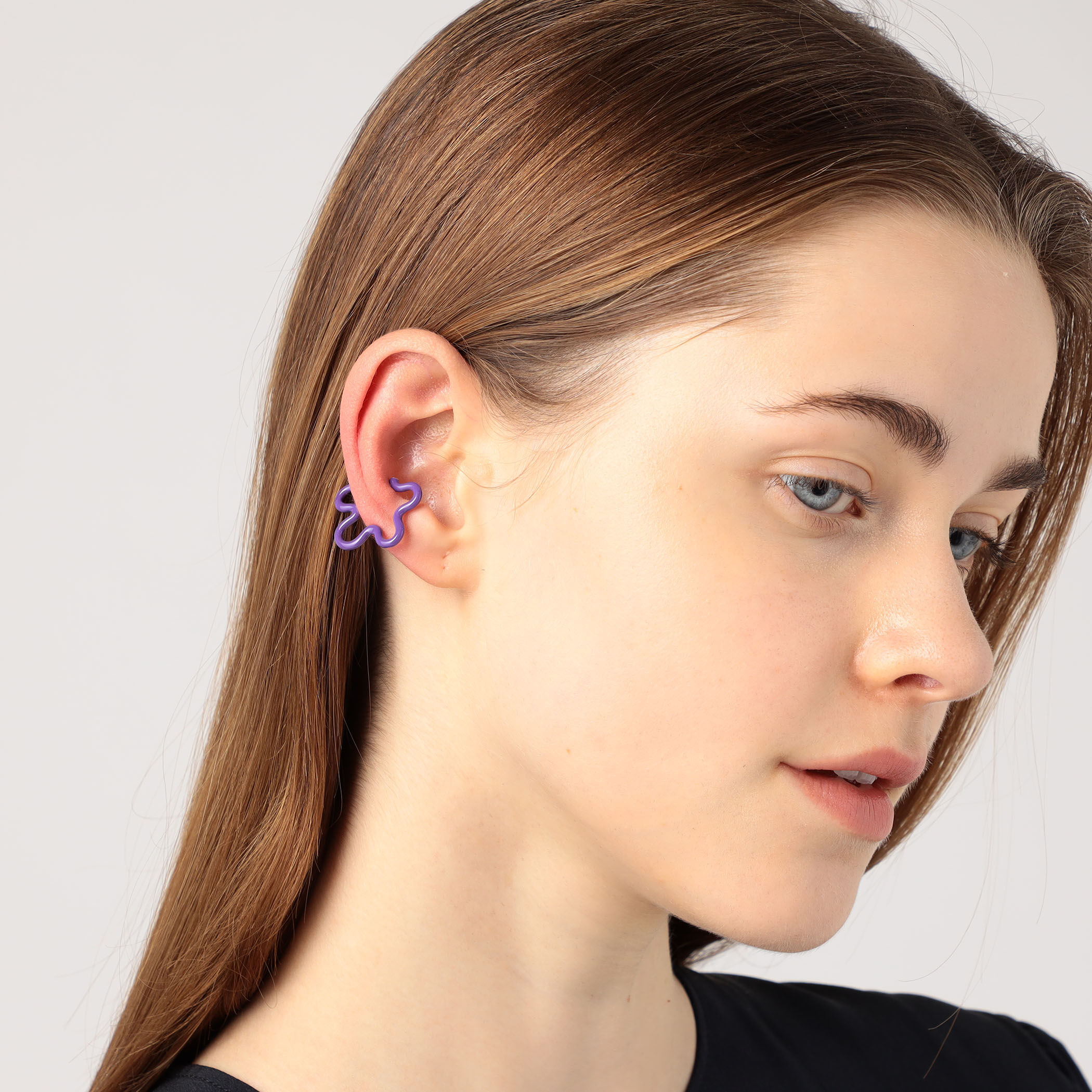 人気急上昇中☆Bea Bongiasca Flower Ear Cuff FLOWER EAR CUFF ~ IN BABY BLUE – Bea Bongiasca