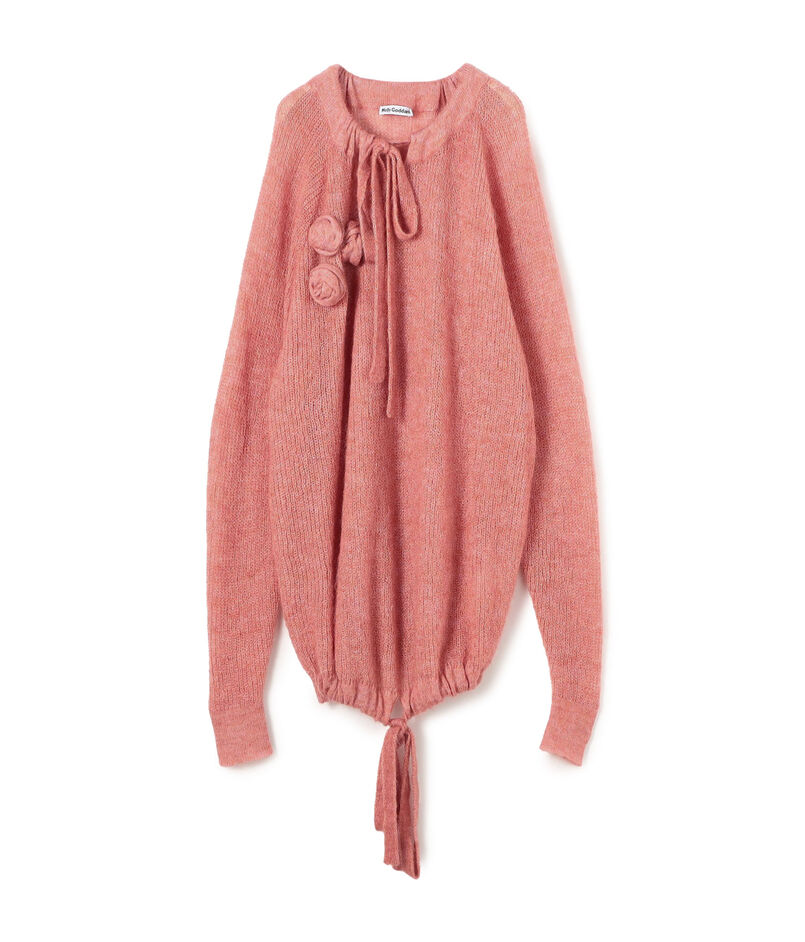 Molly Goddard AGGIE JUMPER フラワーモチーフニット
