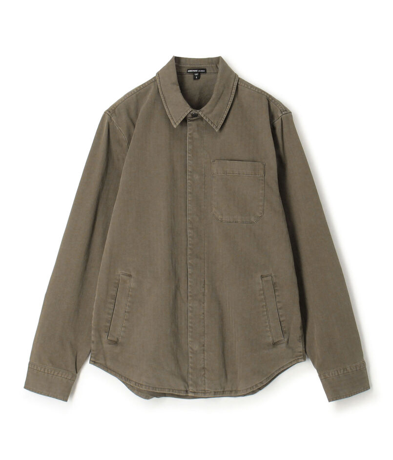 ヘリンボーンツイルシャツジャケット MHBS2151