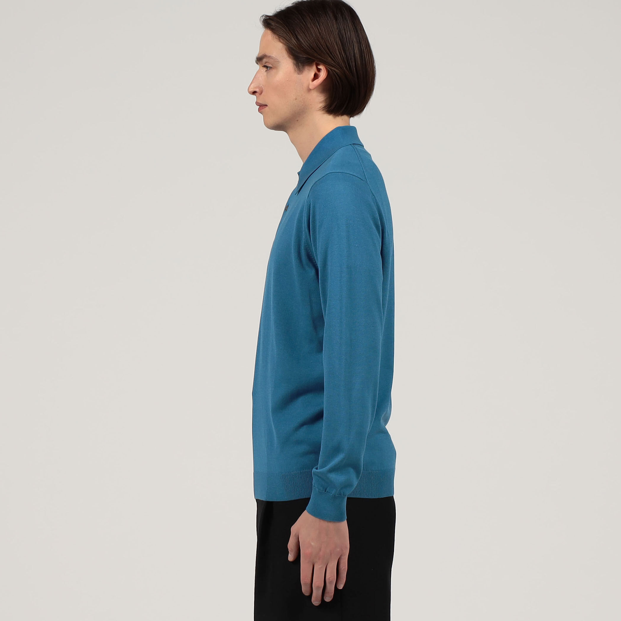 TOMORROWLAND tricot シルクコットン ニットポロシャツ SESIA