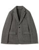 ブリティッシュウールツイード シングルブレステッド3Bジャケット ZANIERI