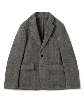 ブリティッシュウールツイード シングルブレステッド3Bジャケット ZANIERI