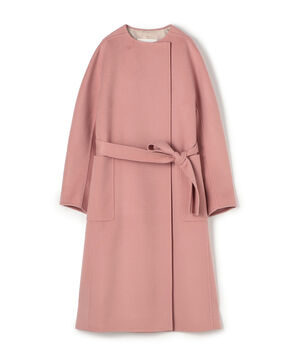 プレミアムウールリバー ノーカラーコート