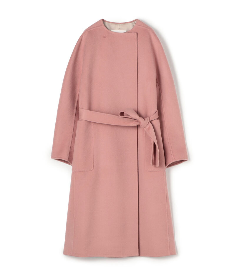 プレミアムウールリバー ノーカラーコート