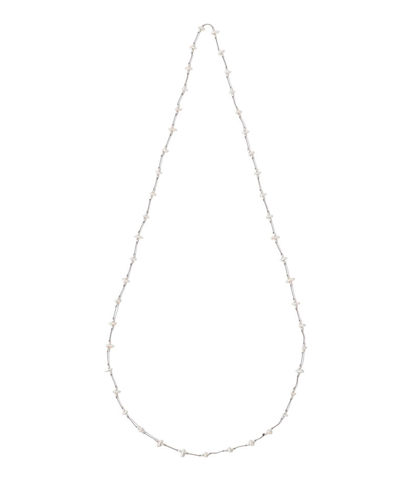 SEE REAL FLOWERS Long Keshi Pearl ネックレス