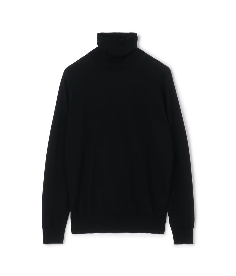 TOMORROWLAND tricot スーパーファインメリノウール タートルネック S-WOOL