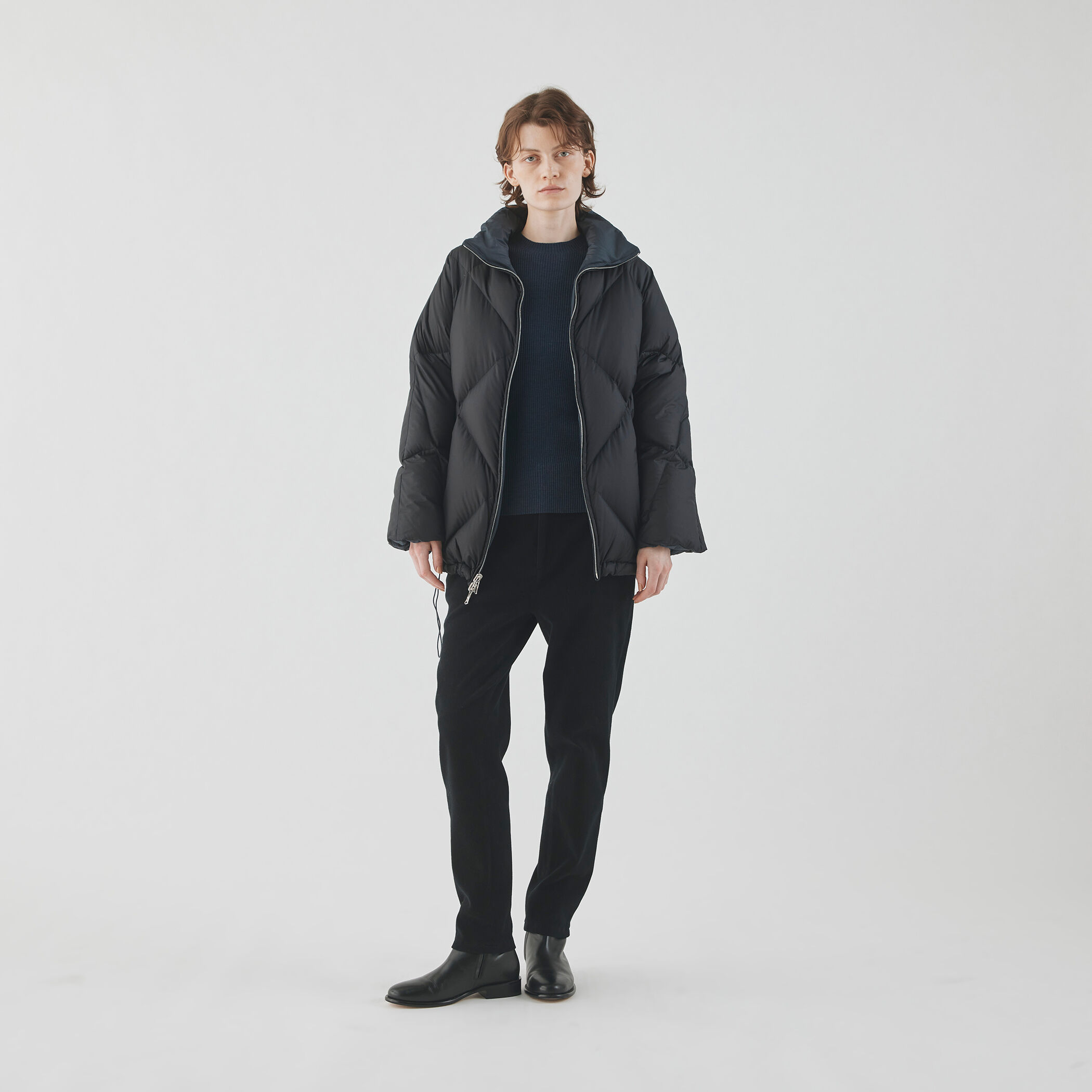 AMBIDEX Store △○丸襟ショート ジャケット(F クロ): l'atelier