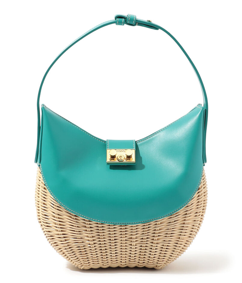 RODO ROUND RATTAN ハンドバッグ
