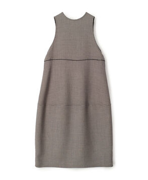 ガンクラブトゥースリバー 4-wayコクーンワンピース