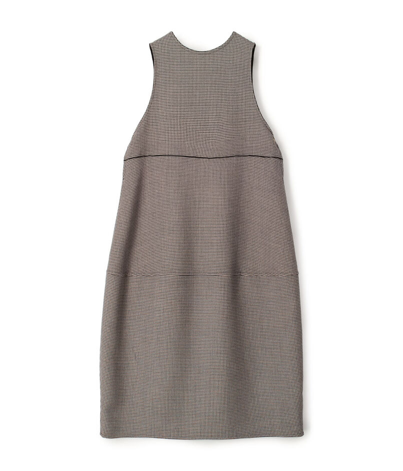 ガンクラブトゥースリバー 4-wayコクーンワンピース