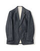 ウールリネン シングルブレステッド2Bジャケット DORMEUIL