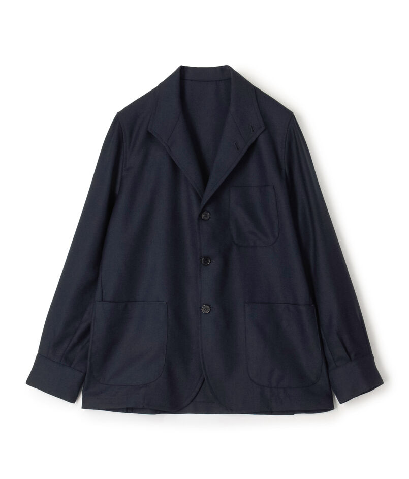 Justo Gimeno TEBA JAKCKET ウールホップサックジャケット