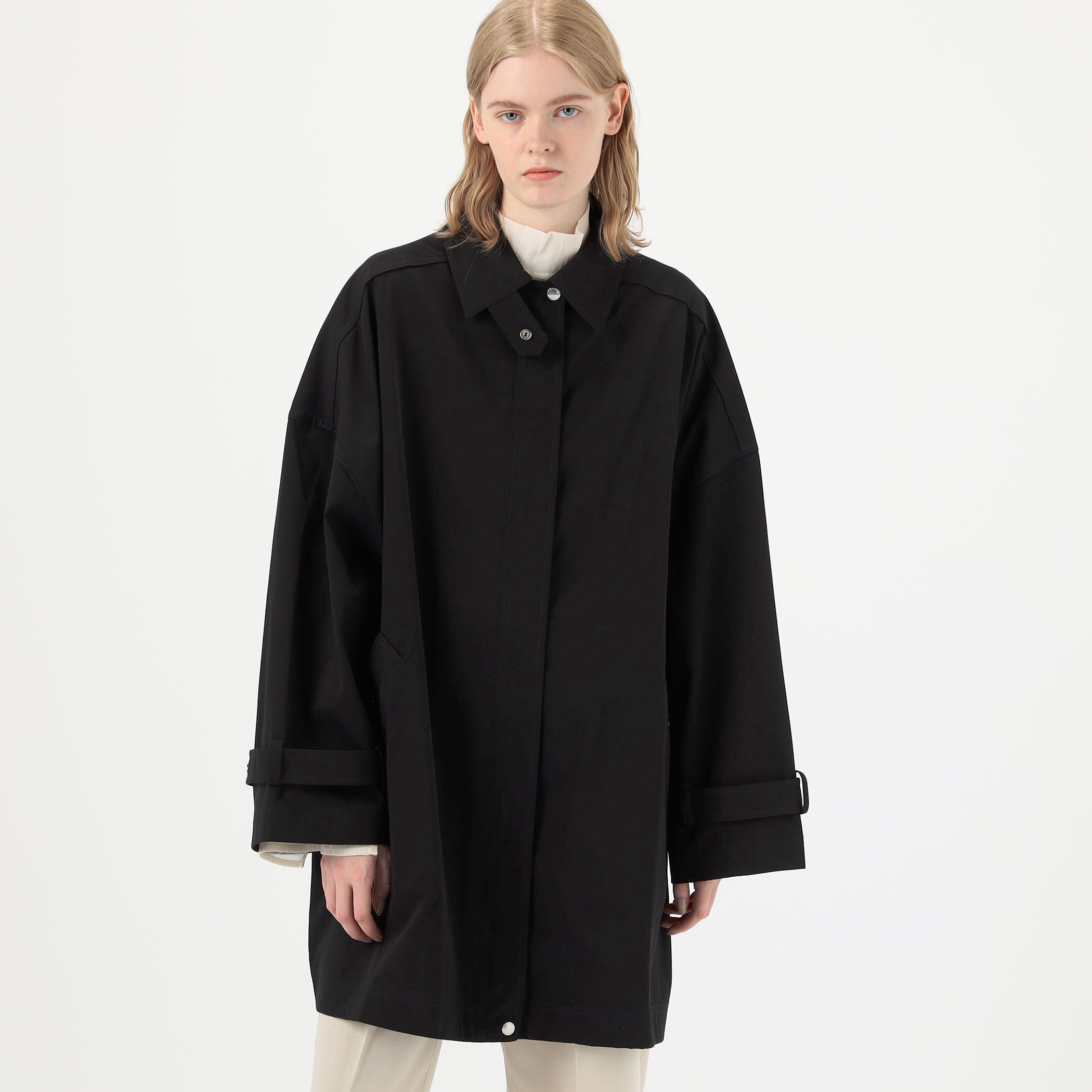 【Toteme】オーバーサイズオーガニックコットントレンチコート TOTEME オーガニックコットン トレンチコート | NET-A-PORTER