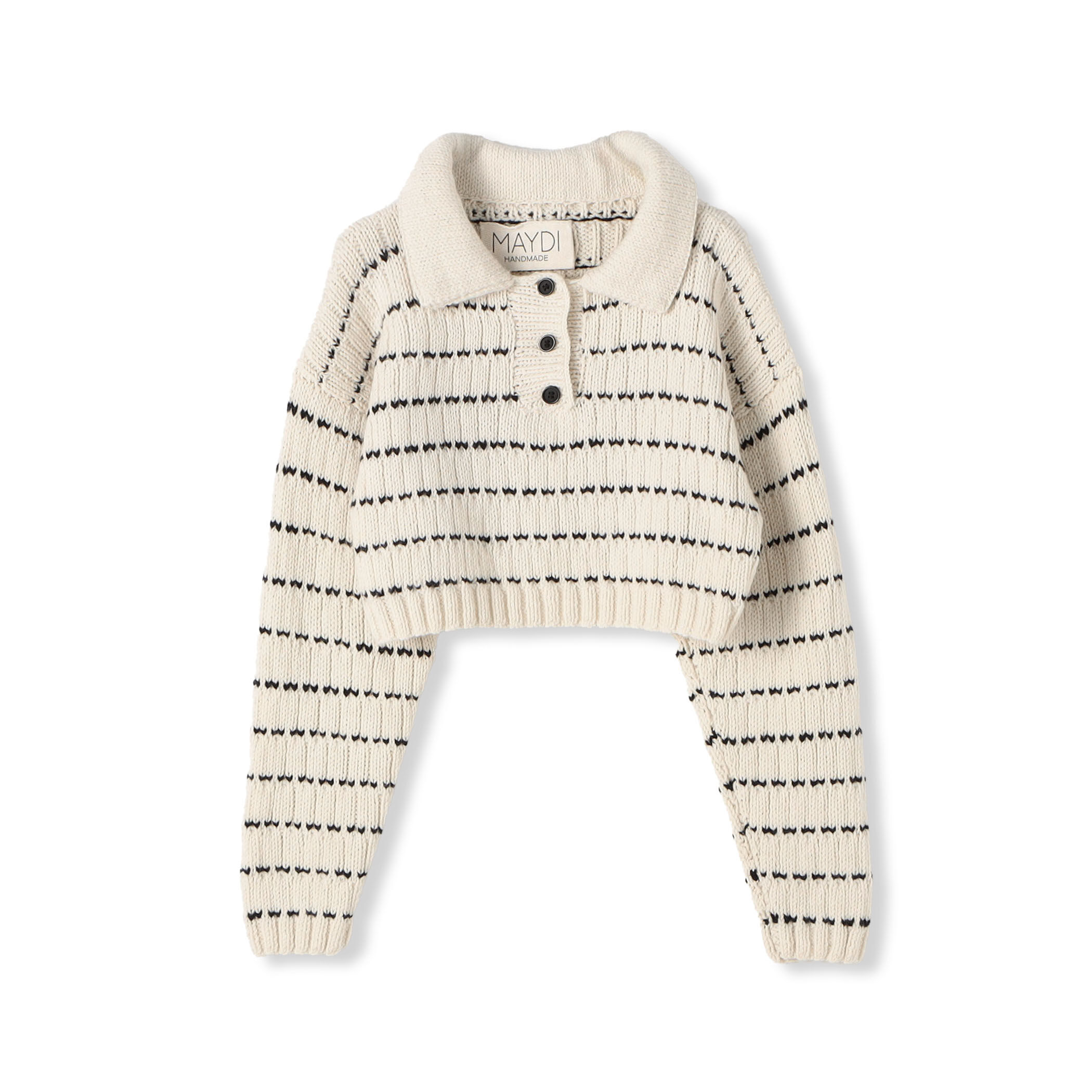 MAYDI マイディ ハンドメイド KNITTED CAPE ニットポンチョ