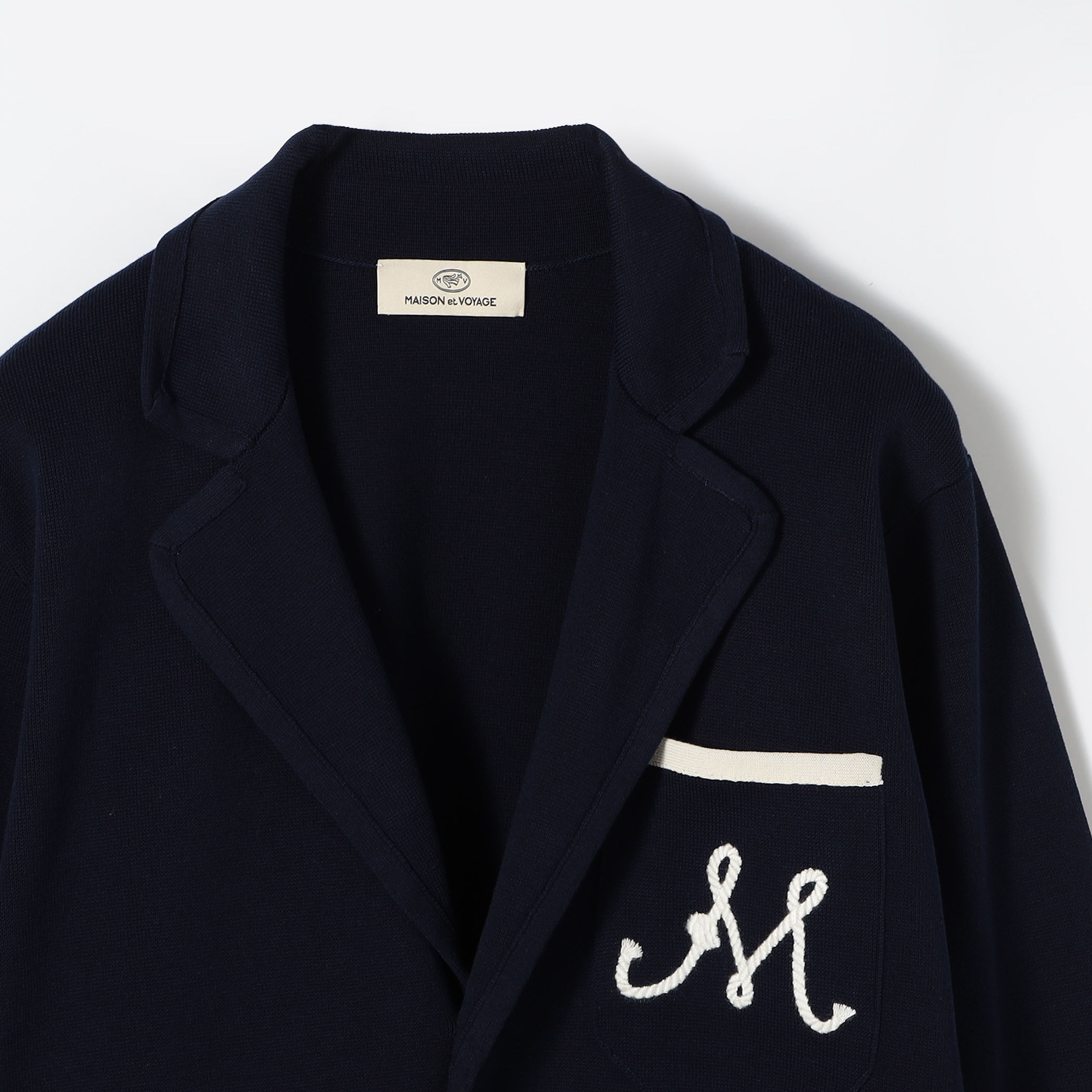 コットンミラノリブ ニットジャケット｜トゥモローランド 公式通販