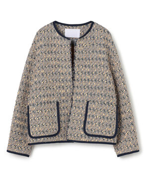 Blueberry Tarte クルーネックジャケット