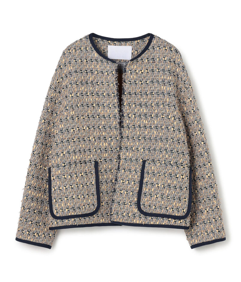 Blueberry Tarte クルーネックジャケット