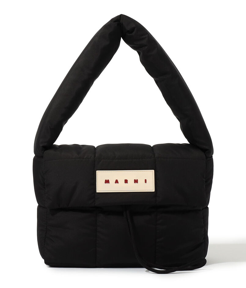 MARNI SHOULDER ブラック Puff ショルダーバッグ
