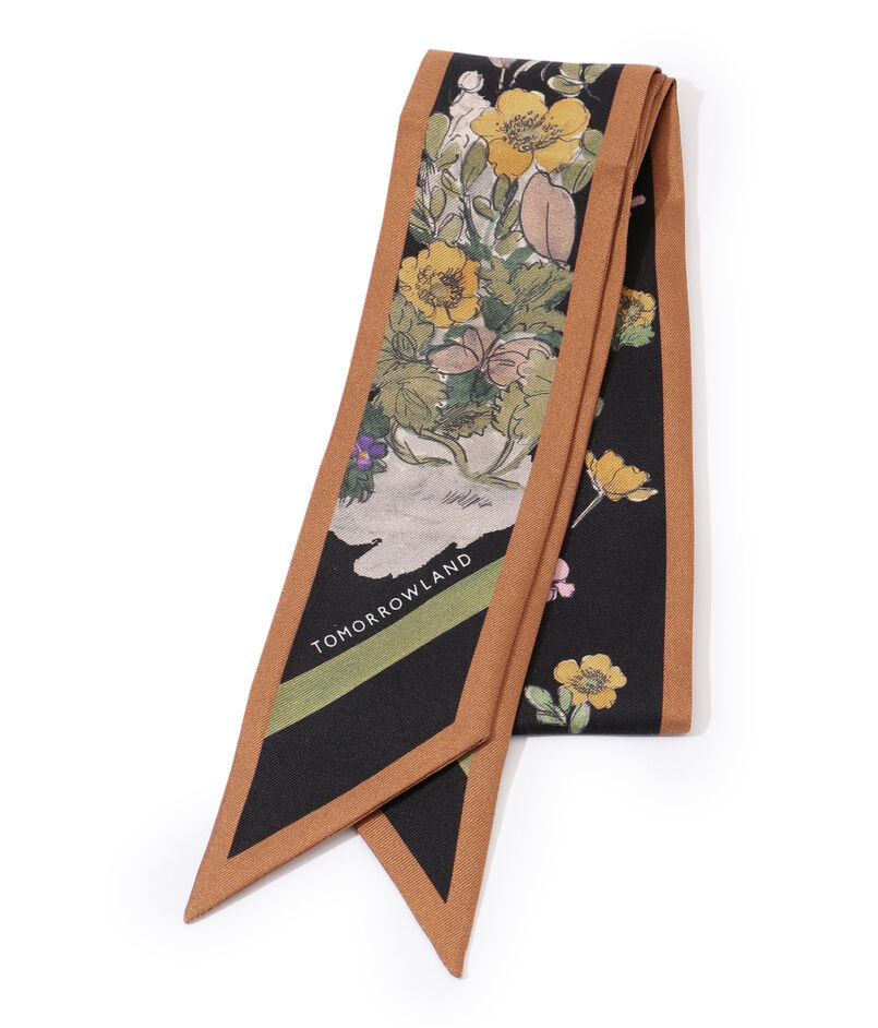 TOMORROWLAND FLOWER TIE スカーフ