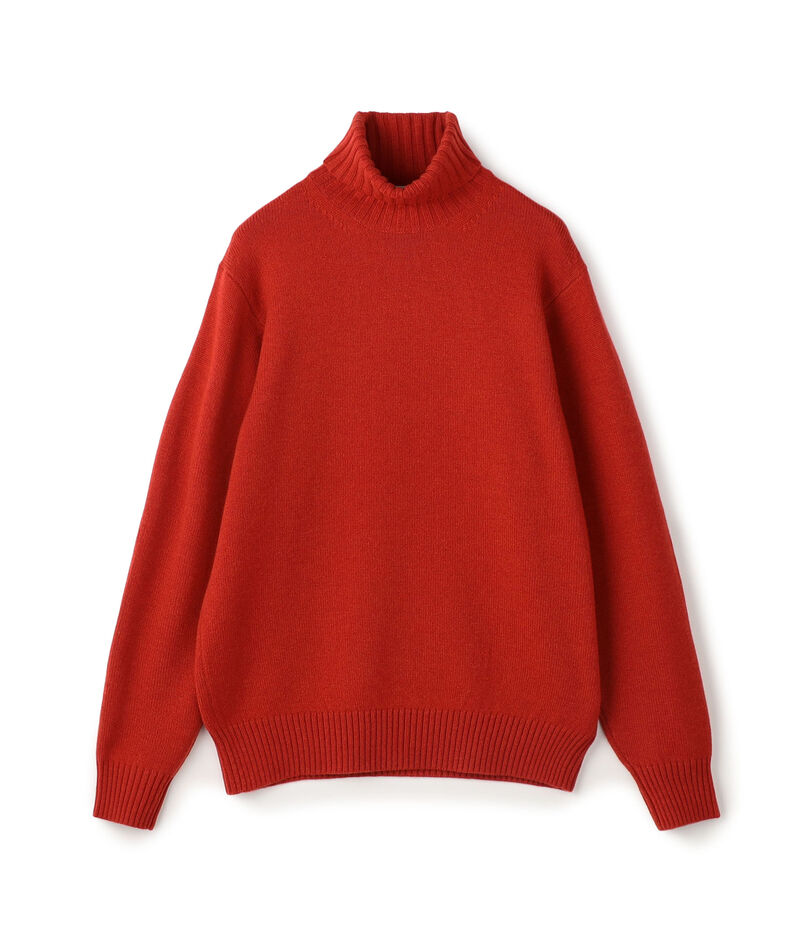 【WEB先行予約】TOMORROWLAND tricot ラムズウール タートルネックニット