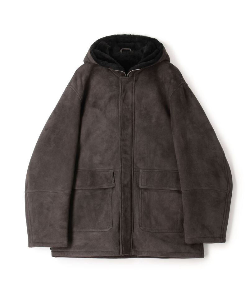 【別注】EMMETI ムートンフーデッドコート