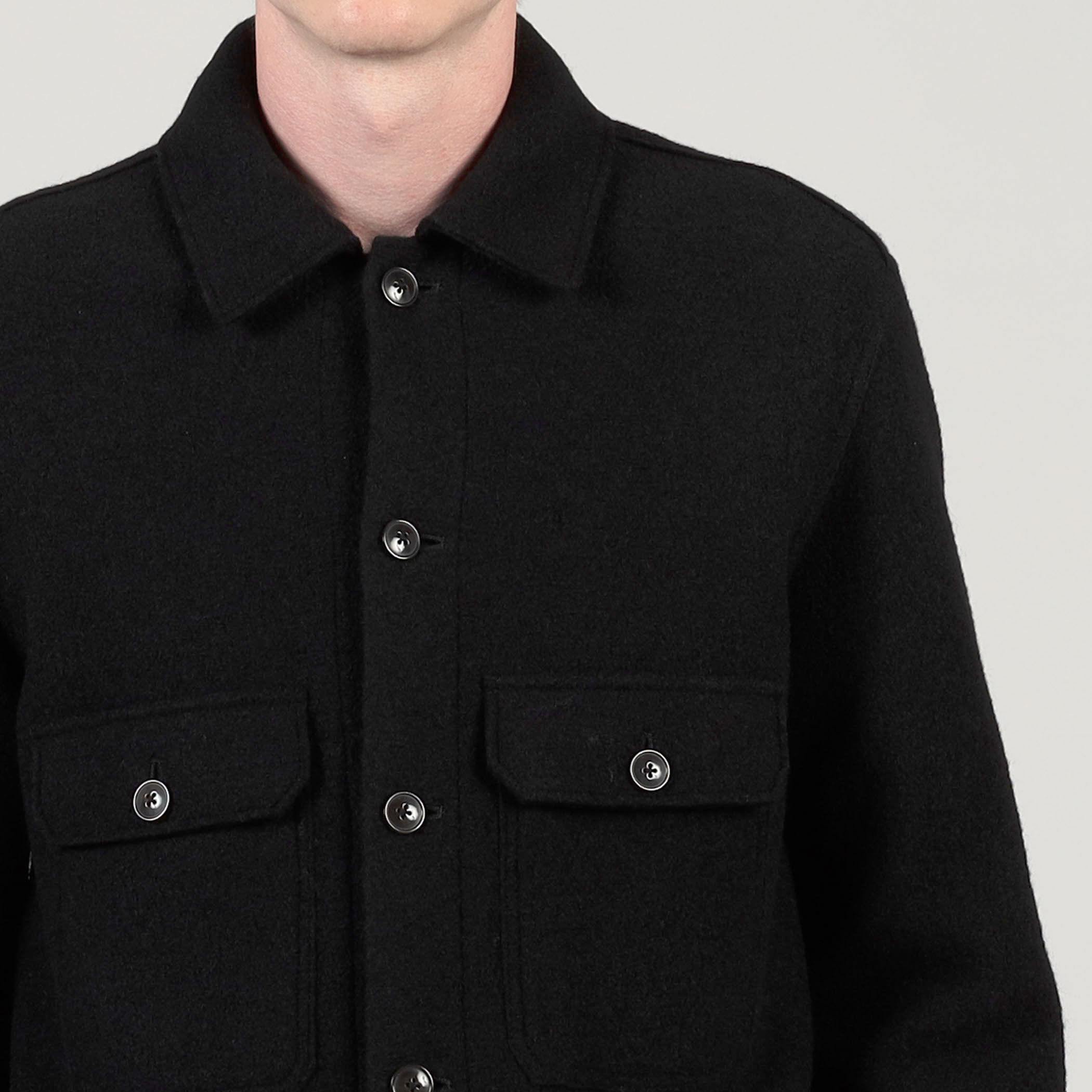 ボイルドウール シャツブルゾン MANTECO｜トゥモローランド 公式通販