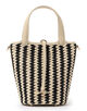 ATELIER TOMORROW LOTUS STRIPE ハンドバッグ