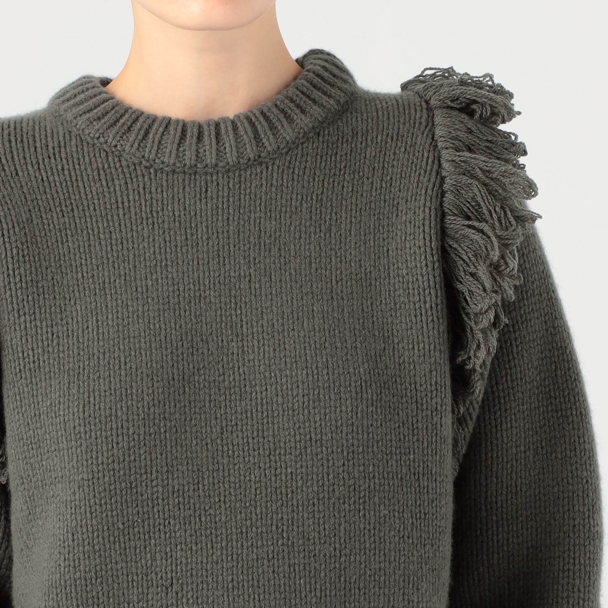 HYKE FRINGE SWEATER｜トゥモローランド 公式通販