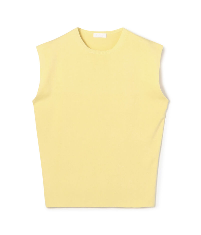 ハイゲージコットン ノースリーブプルオーバー