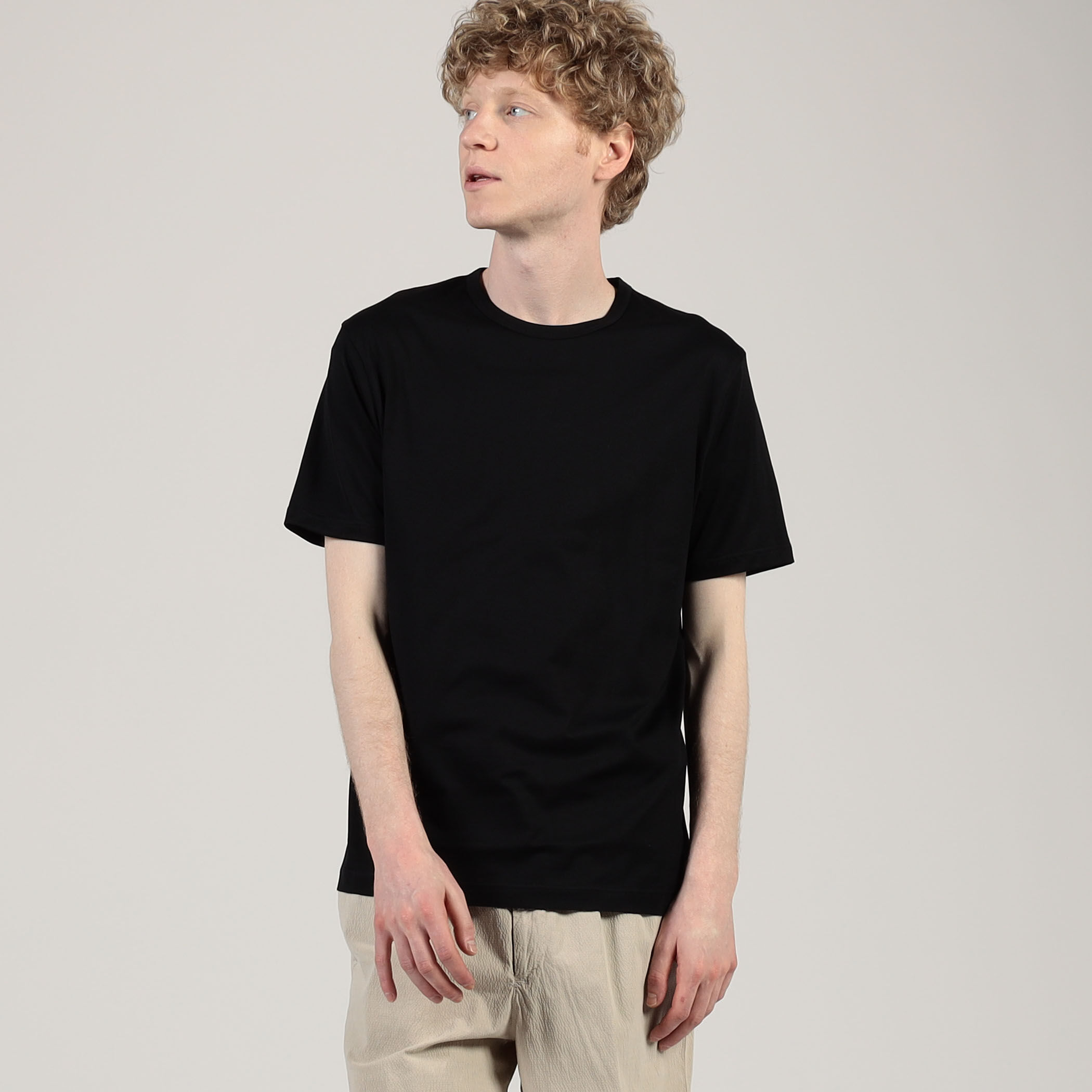45R SUNSPEL コットン ドルマン ビッグ Tシャツ ネイビー