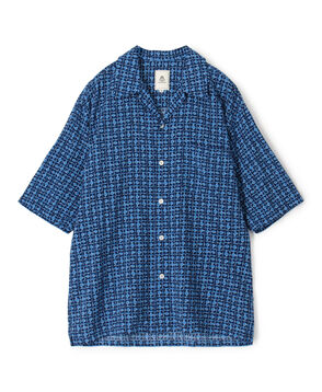 mando キュプラレーヨン ショートスリーブ オープンカラーシャツ