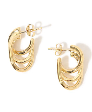 Otiumberg. Gathered Sonder Hoop ピアス