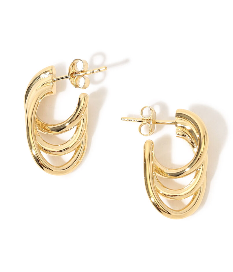 Otiumberg. Gathered Sonder Hoop ピアス