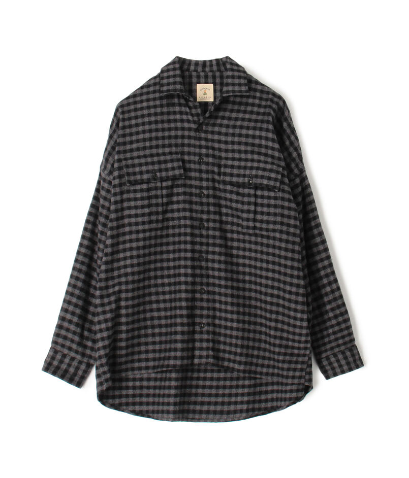 【別注】GUY ROVER コットンフランネル オーバーシャツ