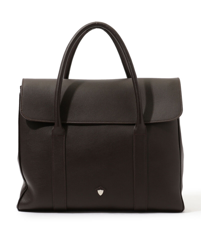 Chambord Sellier BERN Brief シュリンクレザー ブリーフトート CRUMBS