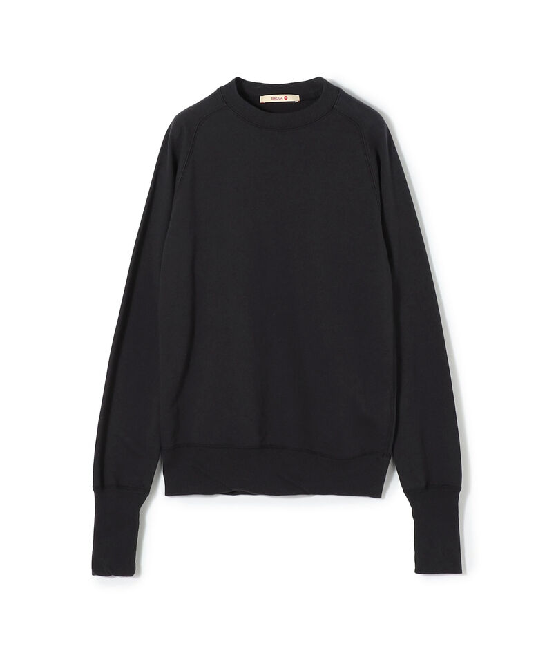 ソフトコットン ラグランスリーブプルオーバー