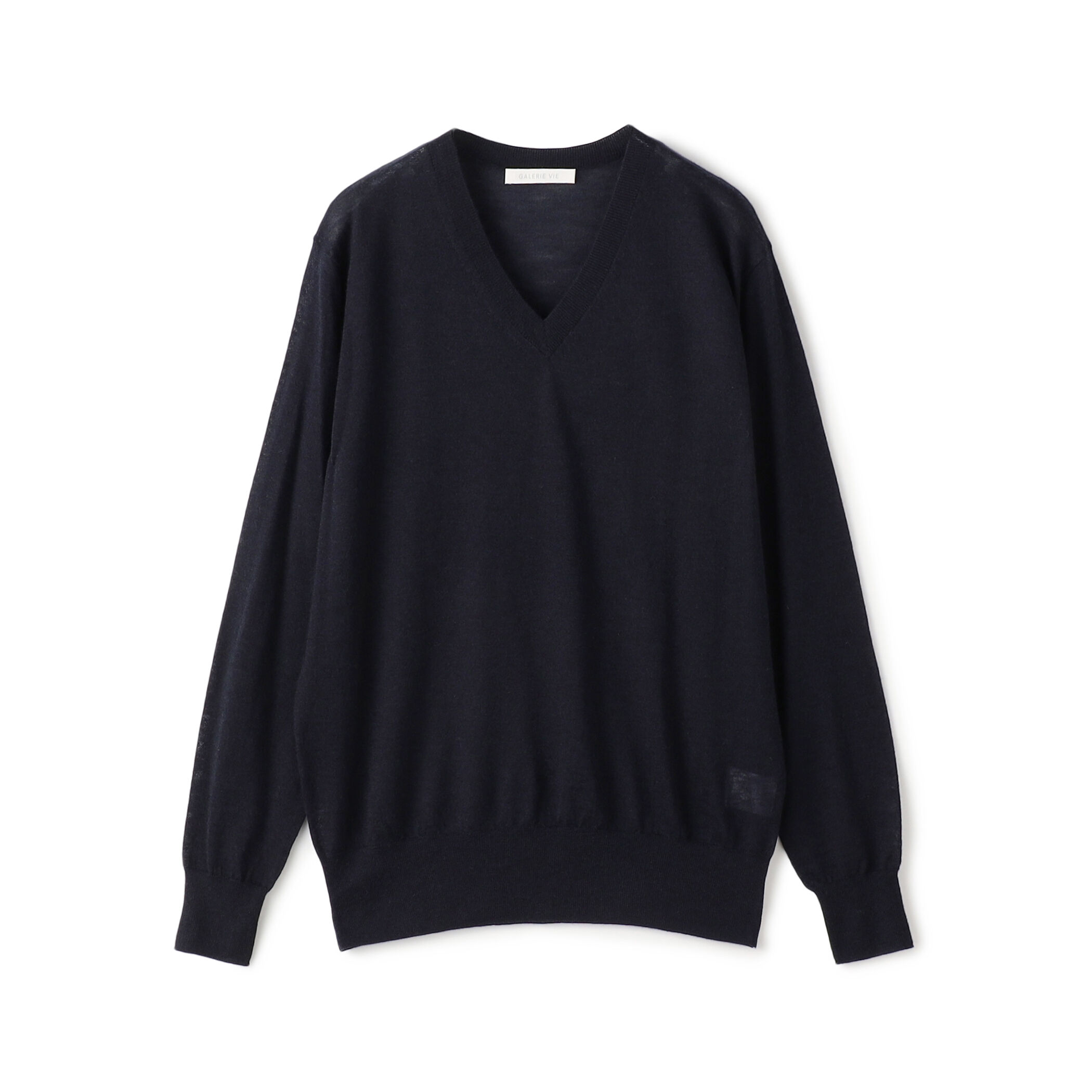 ウーステッドカシミヤ Vネックプルオーバー｜トゥモローランド 公式通販