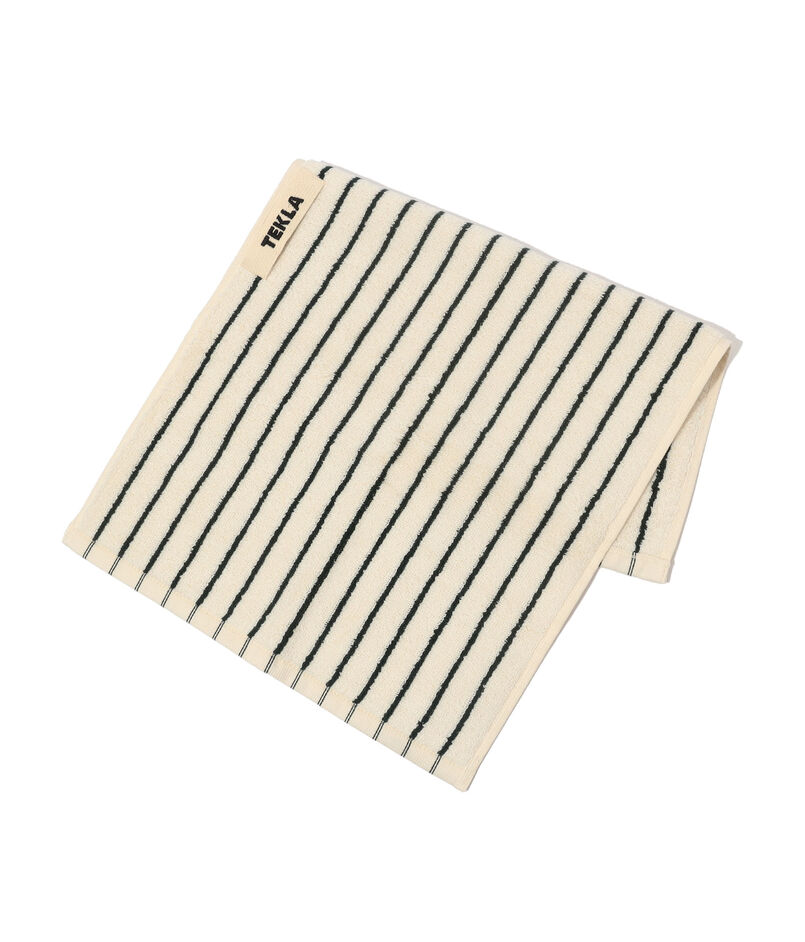 TEKLA Terry ゲストタオル ストライプ 30&times;50