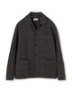 【別注】Salvatore Piccolo WORK ウールツイードチェック シャツブルゾン