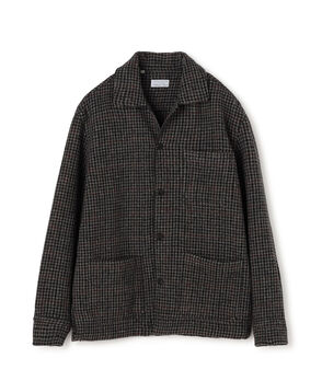 【別注】Salvatore Piccolo WORK ウールツイードチェック シャツブルゾン