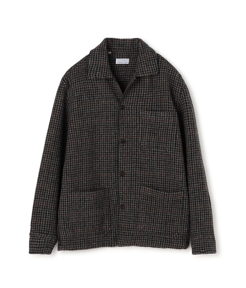 【別注】Salvatore Piccolo WORK ウールツイードチェック シャツブルゾン